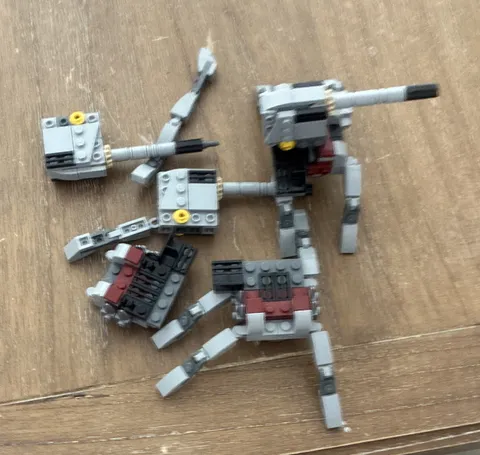 LEGO 501st assault pack 3 packs incompete