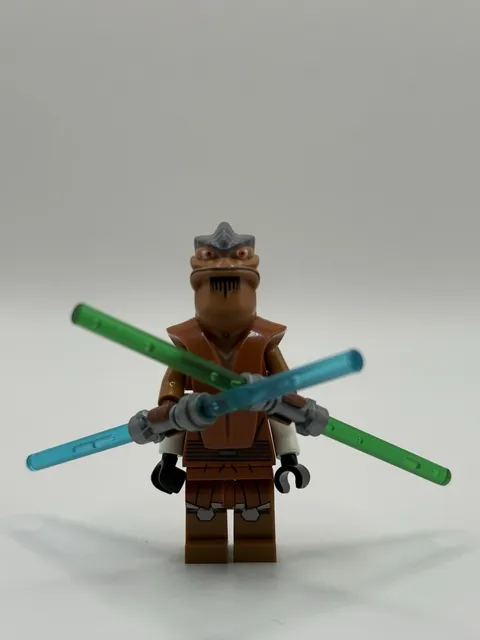 CUSTOM LEGO Star Wars Jedi General Pong Krell Minifigure