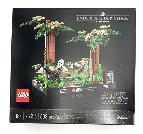 LEGO STAR WARS 75353 Endor Speeder Chase Diorama New Sealed Retired