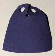 Lego DARK PURPLE Minifigure Cape Cloth Standard Traditional Starched Fabric 522