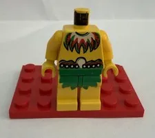 LEGO Minifigure Islander Male pi070 - Legs and Torso only