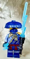 LEGO (71841) Ninjago Dragons Rising Rogue (Evil Jay) Ninja Minifigure + Weapons