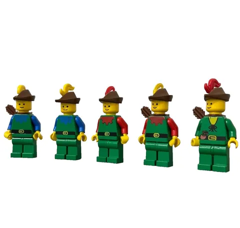 LEGO Minifigure forestmen Lot Set Bulk Sale