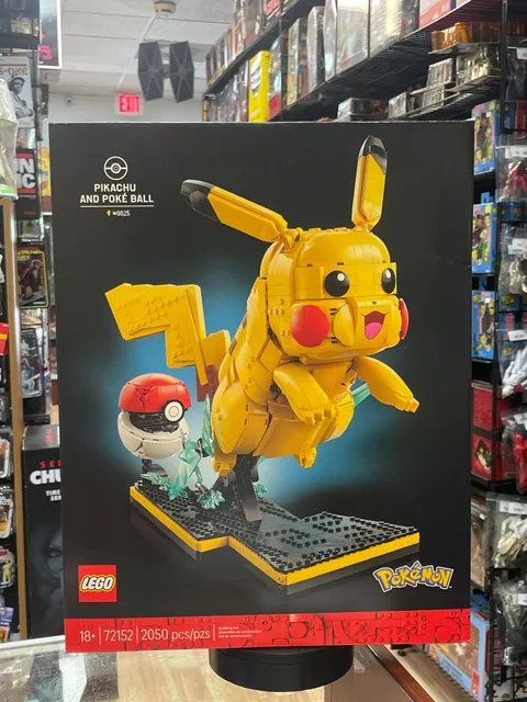 Pikachu & Poke'Ball #72152 (Lego, Pokemon) **SEALED**