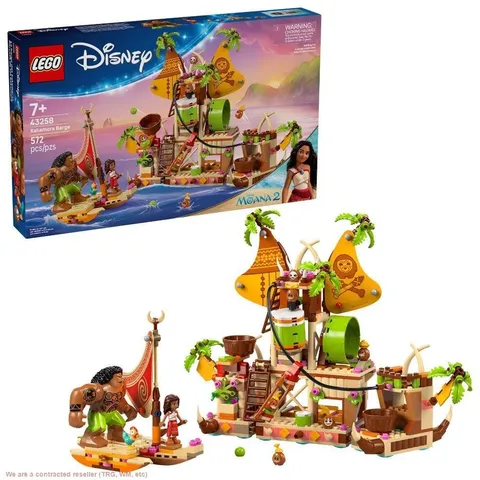 LEGO Disney Moana 2 Kakamora Barge Kids Toy 43258