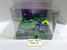 LEGO Friends 42603 Stargazing Camping Vehicle Space Light Up Store Display Case
