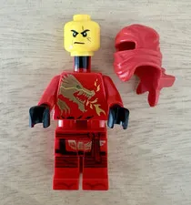 LEGO NINJAGO Kai DX Minifigure NJO0009 Cracked torso