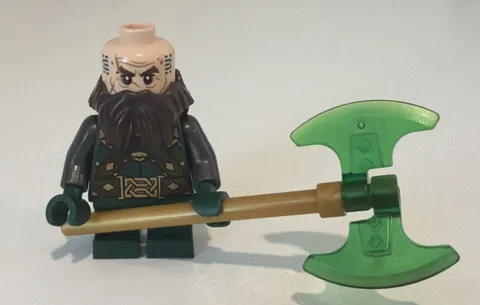 LEGO The Hobbit Dwalin the Dwarf LOR095 Minifigure 79018 The Lonely Mountain