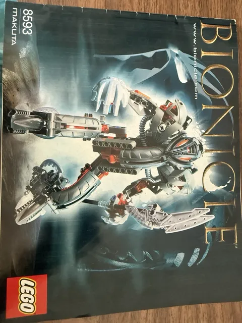 LEGO BIONICLE: Makuta (8593) 100% Complete With Instructions
