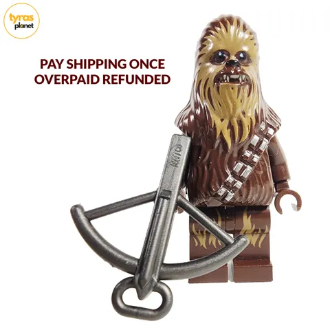 Lego Chewbacca Minifigure Medium Nougat Fur Star Wars sw0532