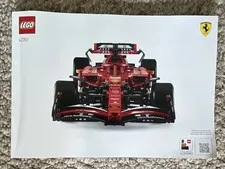 LEGO Technic Ferrari Daytona SP3 42207 Illustrated Manual Booklet