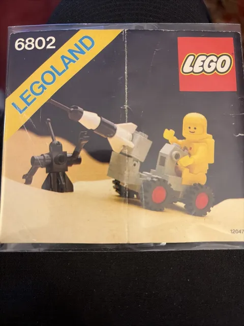 LEGO LEGOLAND 6802 Space Instruction Manual Only
