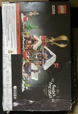 LEGO Icons Santa's Post Office Building Set 10339 - OPEN BOX  - SEALED BAGS