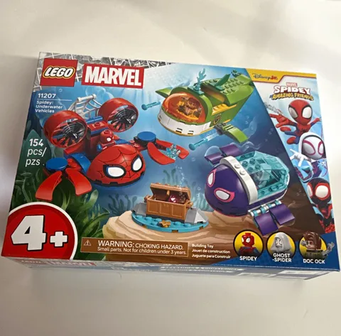 LEGO Marvel Spidey: Underwater Vehicles 11207 154 pcs 4+ Brick Separator