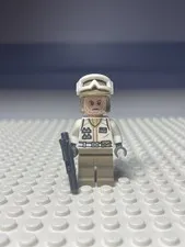 Lego Hoth Rebel Trooper Minifigure White Uniform Star Wars 75241 sw1014