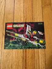 Lego Space V-Wing Fighter (6836) Instruction Booklet Only