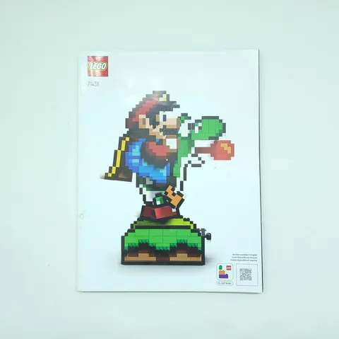 LEGO 71438 Super Mario World: Mario & Yoshi MANUAL ONLY