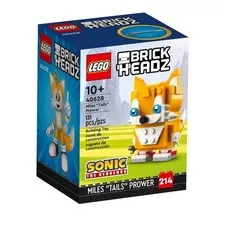 LEGO BrickHeadz Sonic the Hedgehog Miles Tails Prower 40628 New Sealed Retired