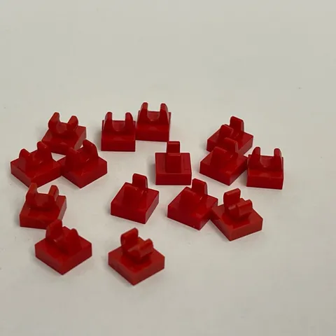 Lego 15712 2555 Red Replacement Parts Pieces Lot of 15