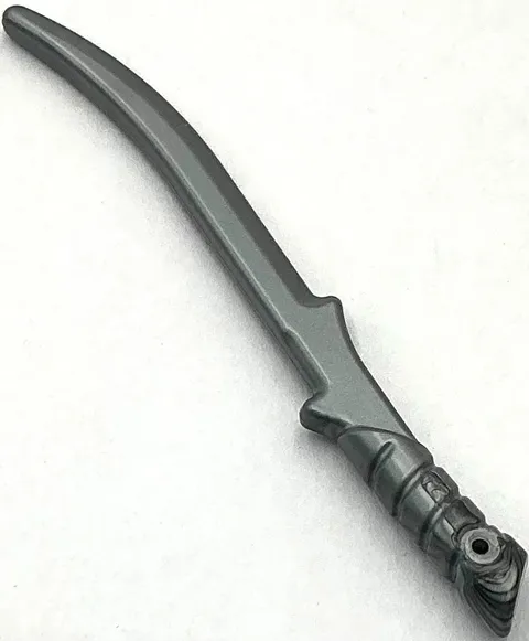 Lego New Flat Silver Minifigure Weapon Sword Elven Warrior Blade Part