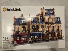 LEGO:Bricklink Designer Program: Parisian Street 910032 New Sealed Box. Retired.