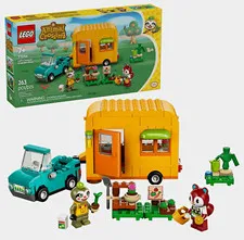 LEGO Animal Crossing Leifs Caravan & Garden Shop 77054 263pcs Age 7+ Retired Set