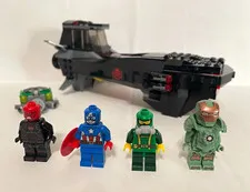 LEGO Marvel 76048 Iron Skull Sub Attack COMPLETE with Scuba Iron Man