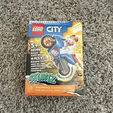 LEGO 60298 City Stuntz Rocket Stunt Bike NIB Sealed 2021 14 PCS