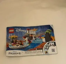 Lego Disney Frozen II Anna’s Canoe Expedition INSTRUCTION MANUAL ONLY 41165 Book