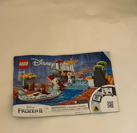 Lego Disney Frozen II Anna’s Canoe Expedition INSTRUCTION MANUAL ONLY 41165 Book