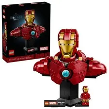 LEGO Marvel Iron Man MK4 Bust 76327 Building Set Adult 18+ Minifigure