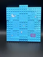 LEGO 15623 Baseplate 16x16 Blue Underwater Base Board
