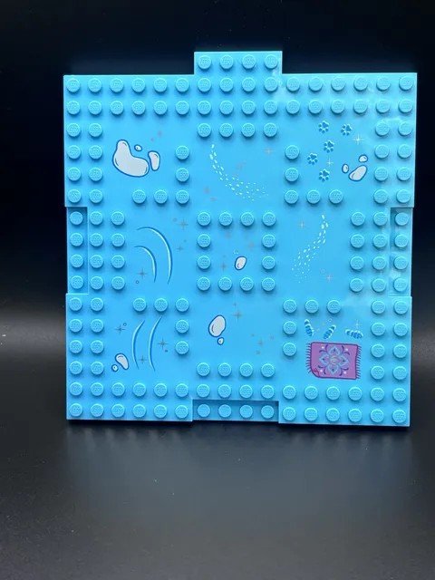 LEGO 15623 Baseplate 16x16 Blue Underwater Base Board