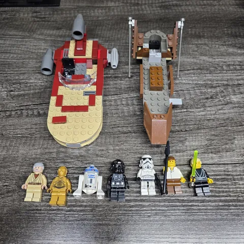 Lego Star Wars Minifigure And Builds Lot