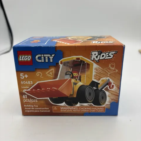 Lego CITY RIDES 60483 Construction Loader 61pcs sealed