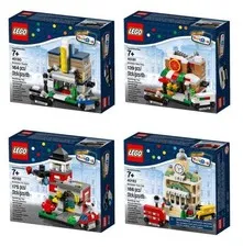LEGO Toys R Us exclusive 40180 40183 brand new total of 4 items Blocktober
