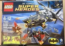 LEGO DC Comics Super Heroes Batman: Man-Bat Attack 76011 184 pcs Ages 6-12 Box