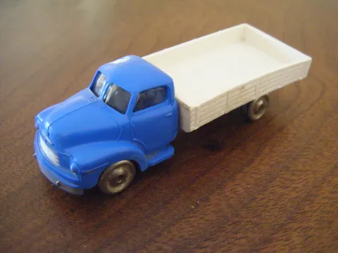 LEGO Vintage Bedford Flatbed Cargo Truck w/side markers 1:87 HO RARE 1950's 60's