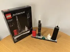 Lego Architecture Chicago-100% Complete Set With instructions 