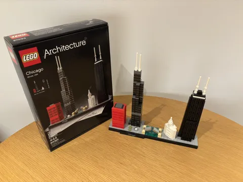 Lego Architecture Chicago-100% Complete Set With instructions 