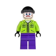LEGO 6863 - Batman - The Joker's Henchman - Lime Jacket - Mini Figure