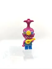 Lego Poppy 41255 Yellow Flower Trolls World Tour Minifigure