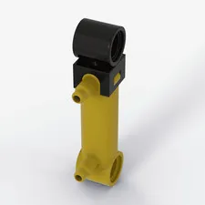 LEGO ® Pneumatic: 19475c01 - yellow - used