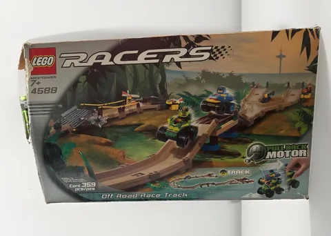LEGO Racers: Off-Road Race Track (4588) Complete 100% Set W/ M Damaged Box