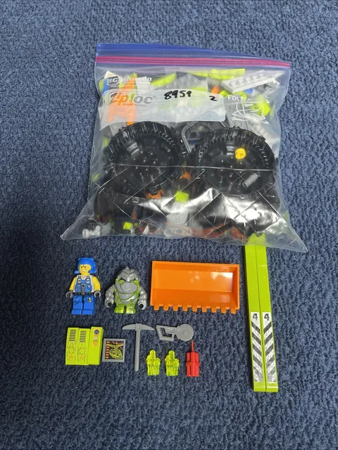 LEGO Power Miners 8959 Claw Digger 100% Complete Good Shape