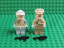 Lot of 2 Lego Star Wars Minifigure Hoth Rebel Trooper Empire Strikes Back TR78