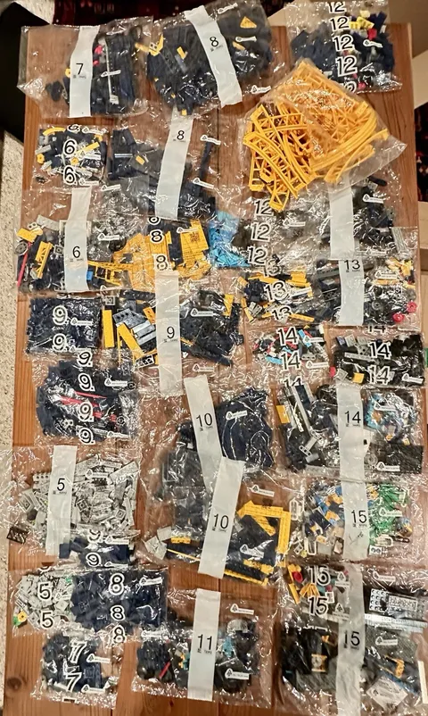 Incomplete LEGO Loop Coaster 10303 Sealed Bags Incomplete Set