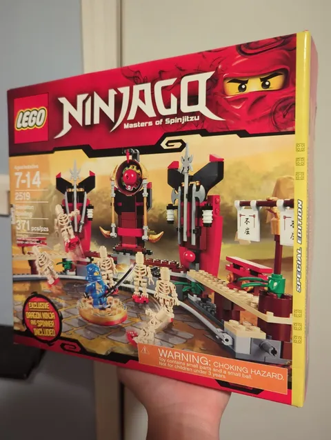 LEGO NINJAGO 2519 Skeleton Bowling Masters of Spinjitzu Jay DX Rare Retired Set