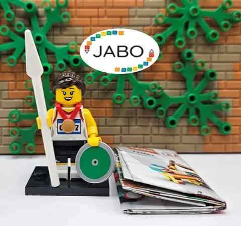 ( S12 / 17 / 8 ) LEGO Minifigures col368 Athlete Series 20