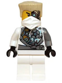 LEGO® Minifigure NINJAGO njo0085 Zane (Techno Robe) Rebooted Battle Damage